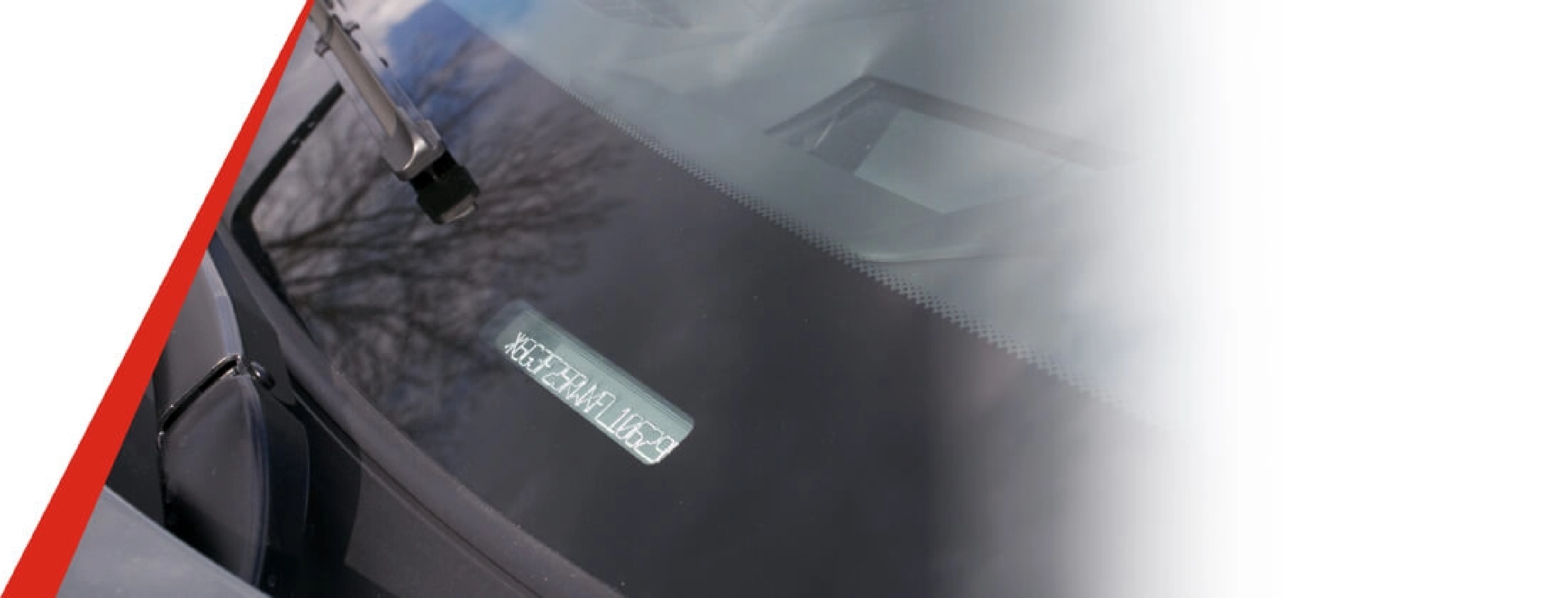 Parte inferior del parabrisas